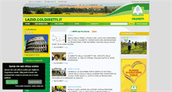 Desktop Screenshot of lazio.coldiretti.it
