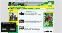 Desktop Screenshot of ferrara.coldiretti.it