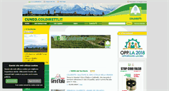 Desktop Screenshot of cuneo.coldiretti.it