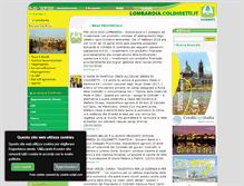 Tablet Screenshot of mantova.coldiretti.it